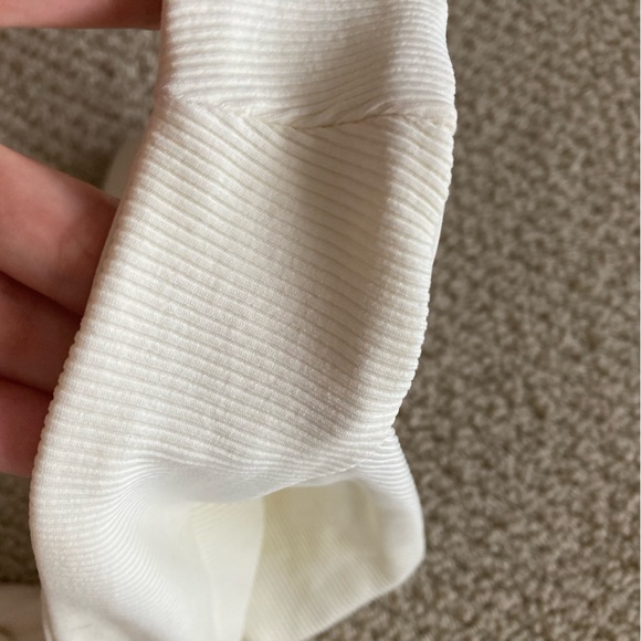 NEW L Space Veronica Ribbed Bikini Bottom Cream Size Medium Cheeky Style NWT - Picture 8 of 9